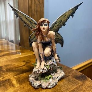 Mystical Fairy Figurine with Wings